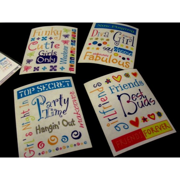 CREATIVE MEMORIES STICKER PACKS, Chitchat, Festivities, Harvest Orchard Laser - Picture 4 of 9